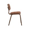 Simple Relax Set of 2 Wooden Side Chairs in Walnut - 4 of 4