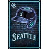 Trends International MLB Seattle Mariners - Neon Helmet 23 Unframed Wall Poster Prints - image 4 of 4