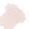 Kyte Baby Zippered Romper in Blush - 3 of 4