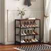 SUGIFT 4-Tier Free Standing Shoe Rack - 3 of 4