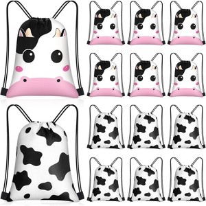 Sport Drawstring Bags Bulk, Waterproof Backpacks for Team Sports, Beach, Party Favors & Gym Use, Multi-Pack - 1 of 4