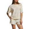 Women's Adia Supima Cotton Shorts - perfectwhitetee - image 2 of 4