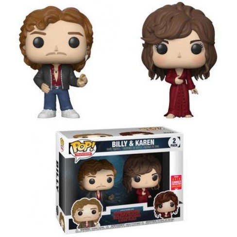 Stranger Things Funko Pop Tv Billy And Karen Wheeler Vinyl Figure