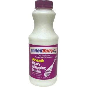 United Dairy Fresh Heavy Whipping Cream - 1pt - 1 of 4
