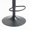 NicBex 24.6"-32.2"Adjustable Counter Height Bar Stools,Set of 2,Swivel Shell-Shaped Counter Stools with Footrest,250LBS Weight Capacity - 3 of 4