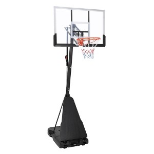 Adjustable Basketball Hoop,5.2-10 Ft,Portable Basketball Goal System for Kids & Adults,with 44 Inch Shatterproof Backboard,Fillable Base for Driveaway - 1 of 4