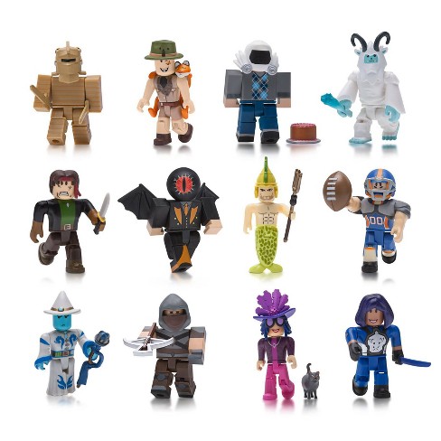 Roblox Action Collection Series 4 Figure 12 Pack Includes 12 Exclusive Virtual Items Target - roblox champions of roblox multipack target