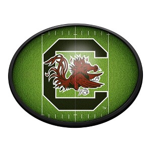 College Football On the 50 Design Oval Slimline Lighted Wall Sign - 1 of 4