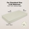 KeaBabies 2pk Isla Fitted Crib Sheets for Boys, Girls, Baby Crib Sheet, Fits Standard Nursery Crib Mattresses - 3 of 4