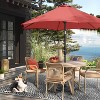 9' Round Outdoor Patio Market Umbrella with Black Pole - Threshold™ - 2 of 4