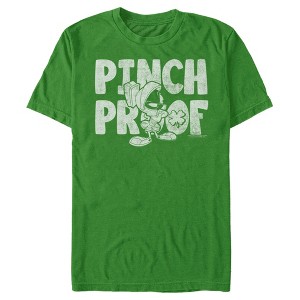 Men's Looney Tunes St. Patrick's Day Marvin the Martian Pinch Proof T-Shirt - 1 of 4