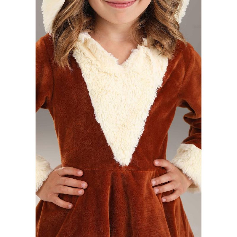 HalloweenCostumes.com Girl's Toddler Fox Dress Costume, 5 of 7
