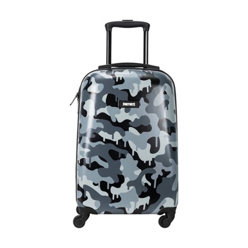 Fortnite Kids Hardside Carry On Suitcase Camo Target