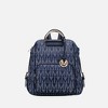 MKF Collection Cora Milan M Signature Trendy Travel Backpack by Mia K- Navy - 2 of 4