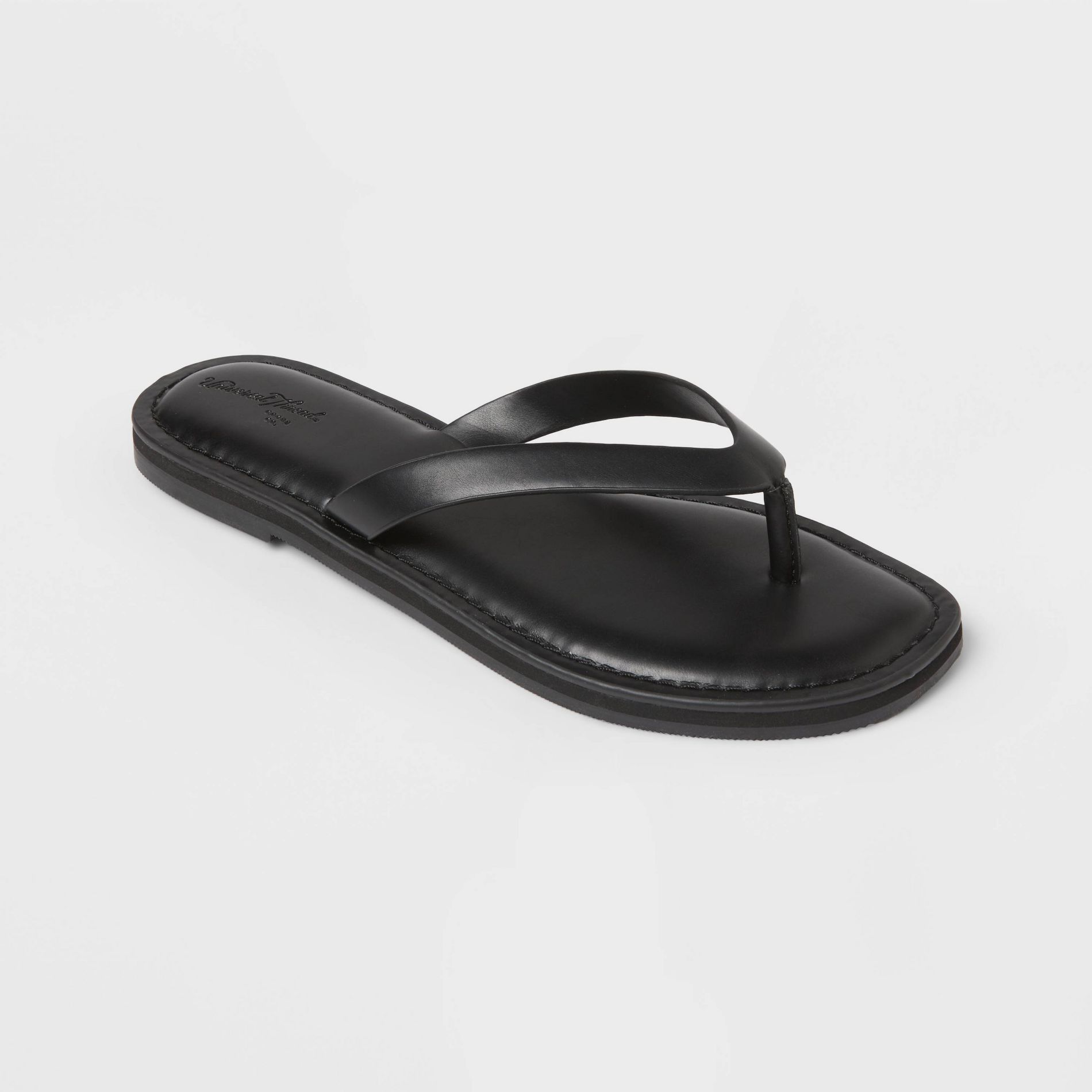 Women’s Sherry Flip Flop Sandals - Universal Thread™ Black