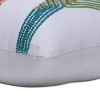 18.5"x18.5" Deco Strokes Throw Pillow Off-White - Pillow Perfect: Crewel Embroidery, Geometric, Indoor Use - 3 of 4