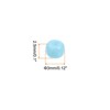Unique Bargains Loose Craft DIY Earring Necklace Making Glass Round Beads 6000 Pcs - 2 of 4