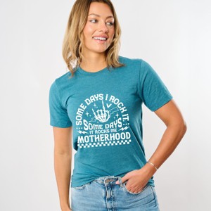 Simply Sage Market I Rock Motherhood Short Sleeve Tee - 1 of 4