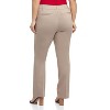 Rekucci Curvy Woman Ease into Comfort Bootcut Pants with Zipper Pockets – Pull-On Dress Work Pants - 3 of 3