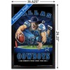 Trends International Nfl Dallas Cowboys - Dak Prescott 22 Framed Wall  Poster Prints Black Framed Version 14.725 X 22.375 : Target