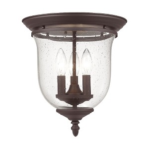 Livex Lighting Legacy 3 - Light Flush Mount in  Bronze - 1 of 1