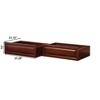 AFI Furnishings Raised Panel Bed Drawer Twin-Full Walnut - 3 of 4