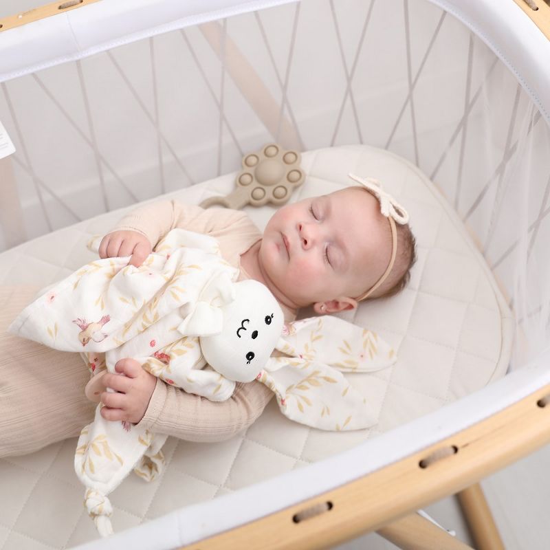 Bunny Snuggle - Soft & Durable Bunny Kids Companion Blanket, Stimulate Sensory Development, Gentle on Baby's Skin Perfect for Playtime & Cuddles, 2 of 7