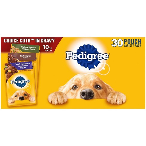 Pedigree Pouch Wet Dog Food - 30ct - image 1 of 4