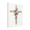 Trademark Fine Art -Kathleen Parr Mckenna 'Easter Blessing Cross Ii' Canvas Art - 4 of 4