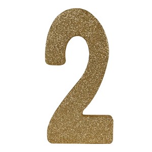 Beistle 3-D Glittered Centerpiece, 8" x 8" x 1", (1/Pkg) - 1 of 4