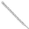 Black Bow Jewelry Black & White Diamond Infinity Cross Necklace in Sterling Silver - 4 of 4