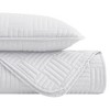 Southshore Fine Living Oversized Lightweight Grid pre-washed Quilt Set - 2 of 4
