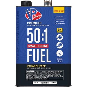 VP Racing Fuels 1 Gal. 50:1 Ethanol-Free Gas & Oil Pre-Mix - 1 of 1