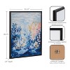 Kate & Laurel All Things Decor 16"x20" Gallery Underwater Ocean Landscape Print by The Creative Bunch Studio Black - 3 of 4