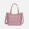 MKF Collection Kissaten Milan “M” Signature Tote Faux Leather Shoulder Bag for Women by Mia K - 2 of 4
