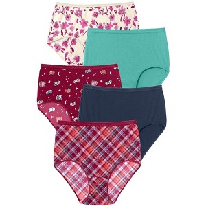 Comfort Choice Plus Size Cotton Brief 5-Pack - 1 of 4