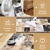 Washable Area Rug for Living Room Bedroom Rug Modern Floral Area Rug Non Slip Rugs Soft Low Pile Stain Resistant Carpet - 4 of 4