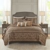 Sapphtopaz 3-Piece Reversible Quilt Set, Cottage-Inspired Stitch Pattern Sheet Set, Bedding Comforter Set for Women, Men, Kids & Teens - 2 of 4