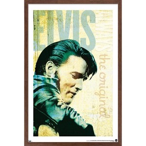 Trends International Elvis Presley - Original Framed Wall Poster Prints - 1 of 4