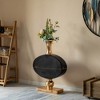 Uniquewise Gold and Black Fiberglass Floor Vase - Enhances Home Decor with Farmhouse Charm-Perfect as a Statement Piece for Living Room Centerpiece - 3 of 4