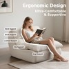 BDELITE Bean Bag Chair for Adults, Lazy Sofa Memory Foam Filled for Living Room, Bedroom - 3 of 4