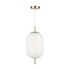 Artcraft Lighting Vita 1 - Light Pendant in  White/Brass - 2 of 4