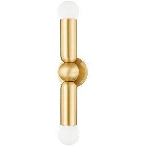 Mitzi Lolly 2 - Light Sconce in  Aged Brass - 1 of 1