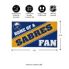 Evergreen Home of a Fan Buffalo Sabres 28" x 16" Woven PVC Indoor Outdoor Doormat - 2 of 4