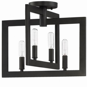 Craftmade Lighting Portrait 4 - Light Semi-Flush Mount in  Espresso - 1 of 2