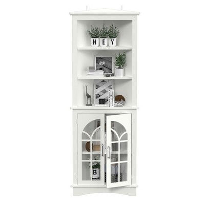 Corner Storage Cabinet, 63.3