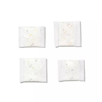 Rael Organic Cotton Cover Overnight Menstrual Fragrance Free Pads - Unscented - 12ct