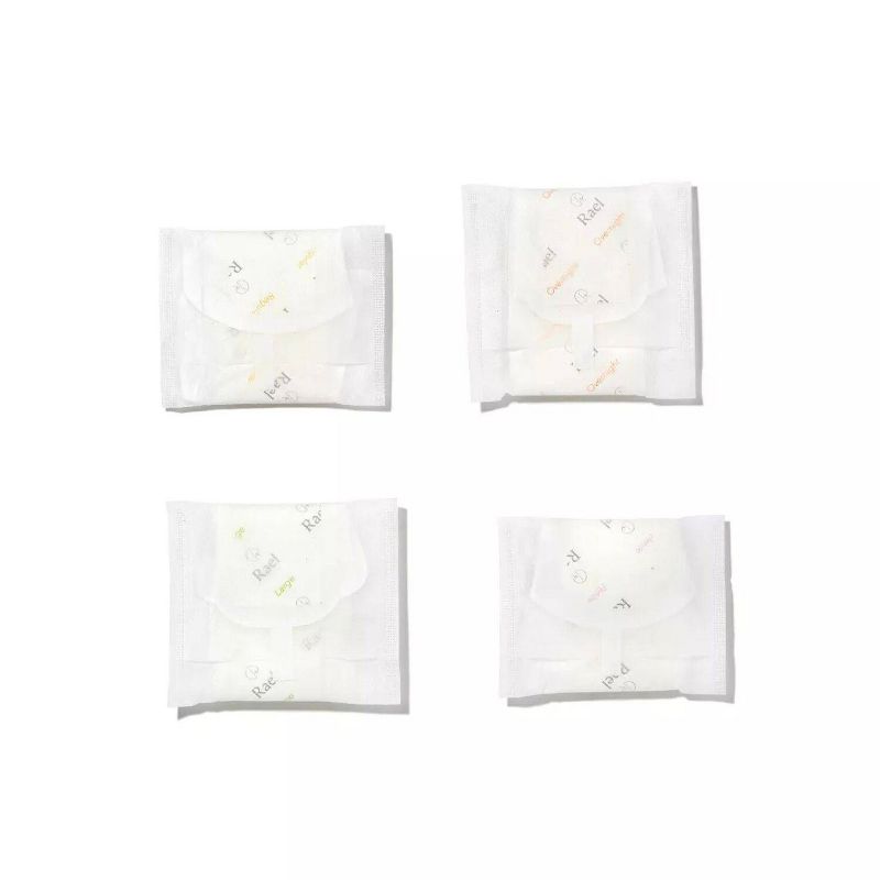 Rael Organic Cotton Cover Large Menstrual Fragrance Free Pads - Unscented - 14ct, 6 of 10