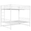Durable Metal Bunk Bed: Full Over Full, with Storage Shelf - 3 of 4