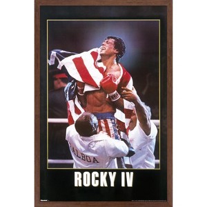 Trends International Rocky IV (1985) - One Sheet Framed Wall Poster Prints - 1 of 4